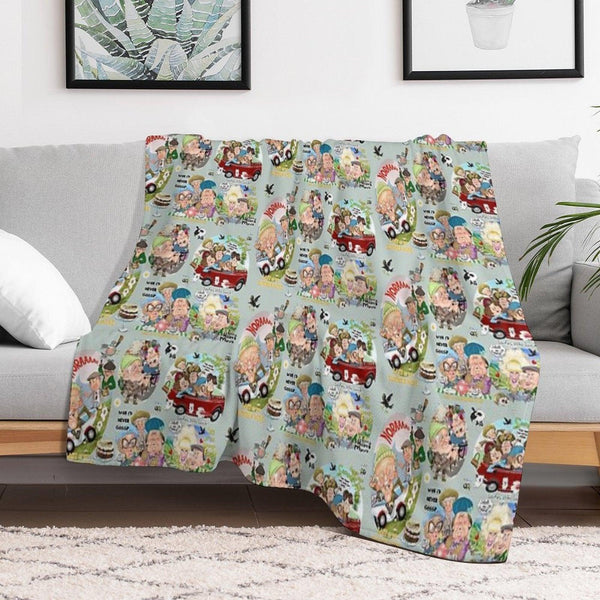 Last of The Summer Wine Mix Throw Blanket