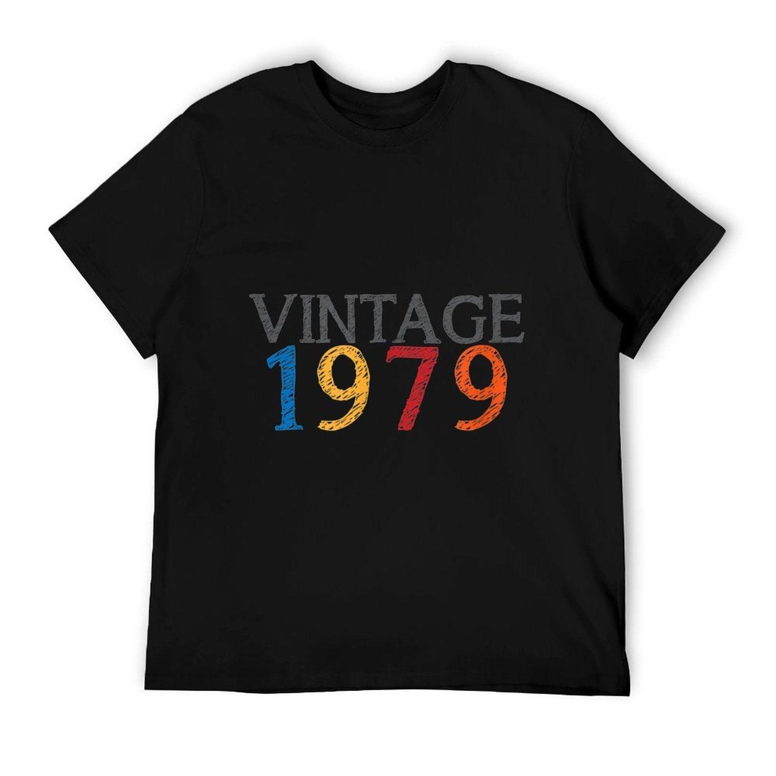 Vintage Style 40th Birthday Gift 1979 Men Women  Moisture-wicking T-Shirt