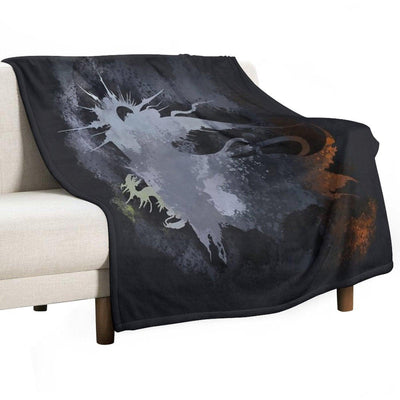 Final Fantasy XV Logo Throw Blanket