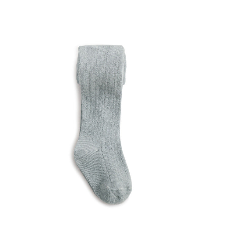 Spring And Summer Baby Girl Leggings Combed Cotton Boneless One-Piece Socks Mesh Outer Wear Cute Thin Children's Pantyhose