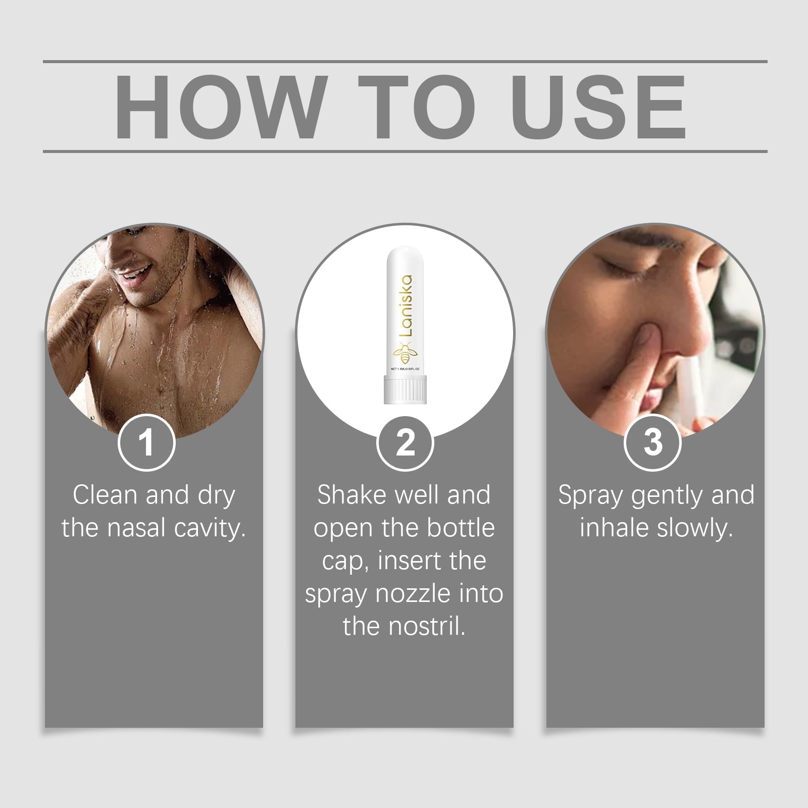 Bee Venom For Men Care Inhaler Body Relieves Discomfort And Enhances Male Vitality Daily Comfort