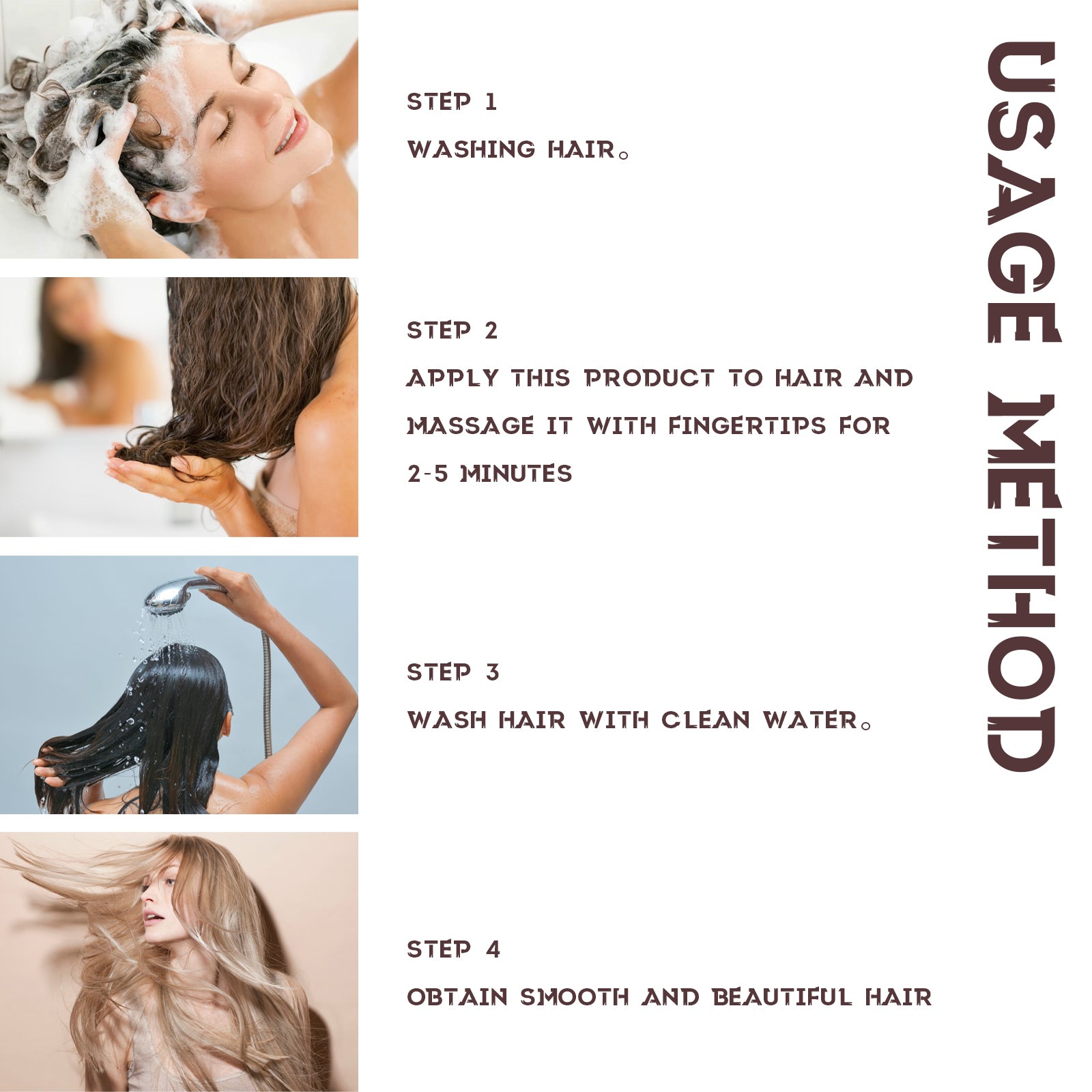 Moisturizing Hair Mask, Deep Nourishing Hair Repair Dry Hair Split End Smoothing Hair Mask