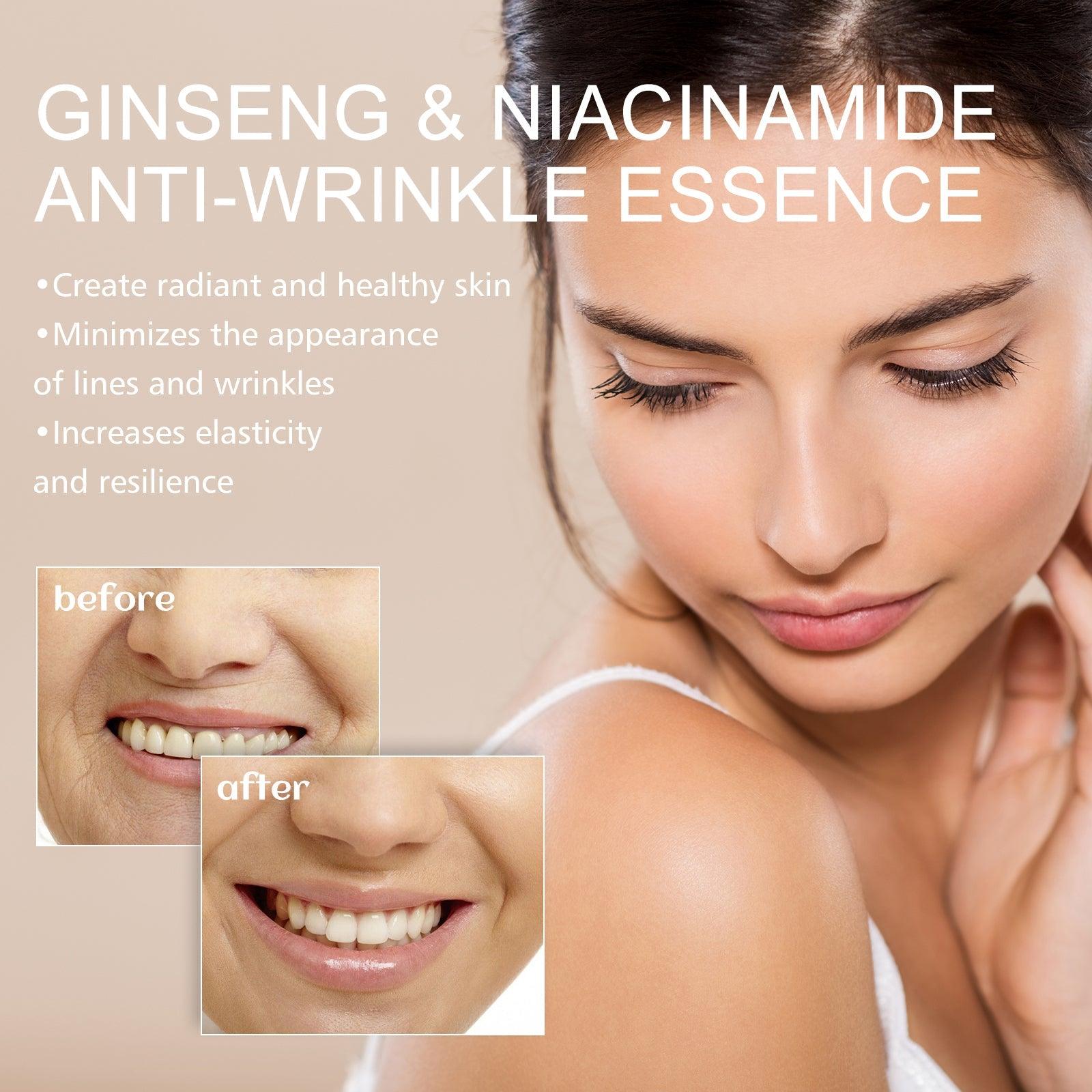 Ginseng Face Essence Moisturizes And Hydrates Soft, Hydrating And Easy To Absorb Refreshing Face Moisturizing Essence