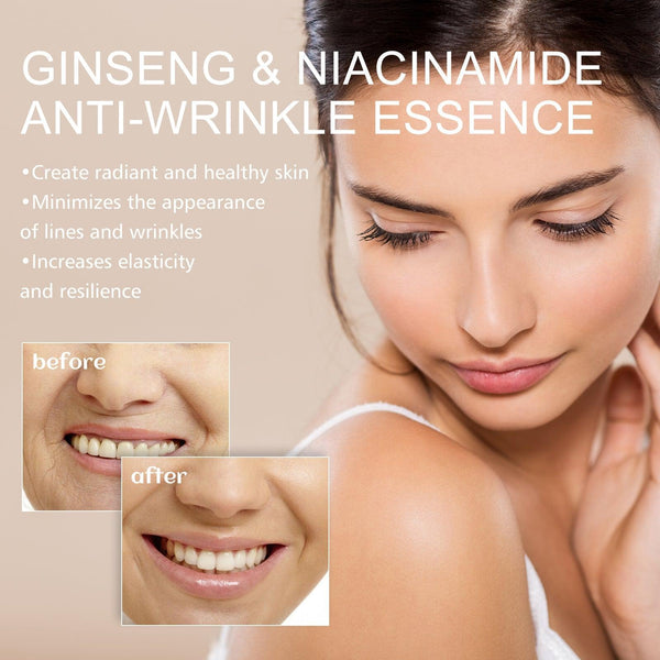 Ginseng Face Essence Moisturizes And Hydrates Soft, Hydrating And Easy To Absorb Refreshing Face Moisturizing Essence