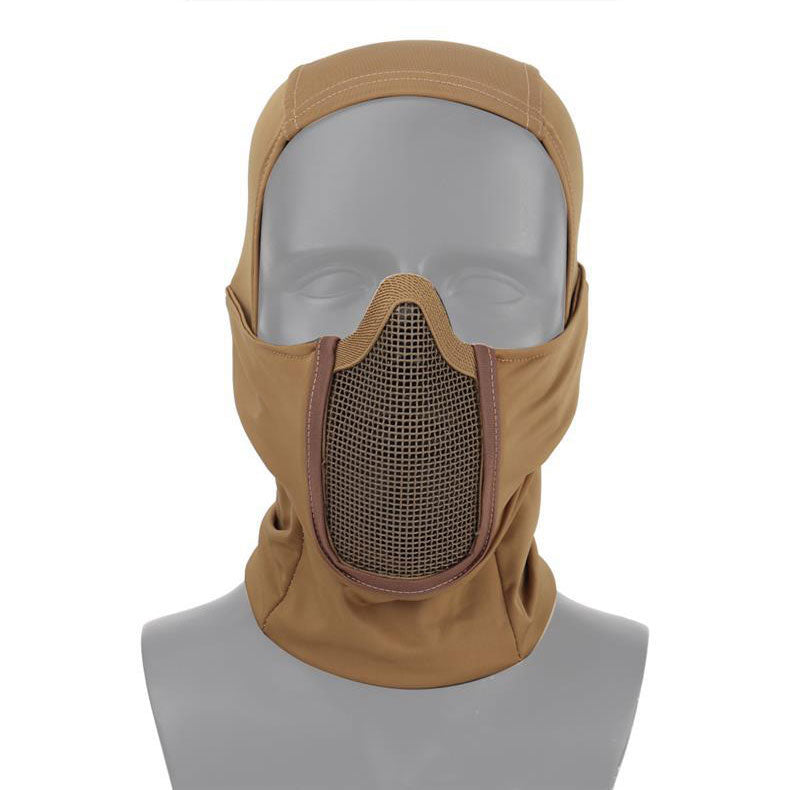 Tactical Full Face Cover Men Balaclava Quick Dry Headwear Face Protection Battle Neck Veil