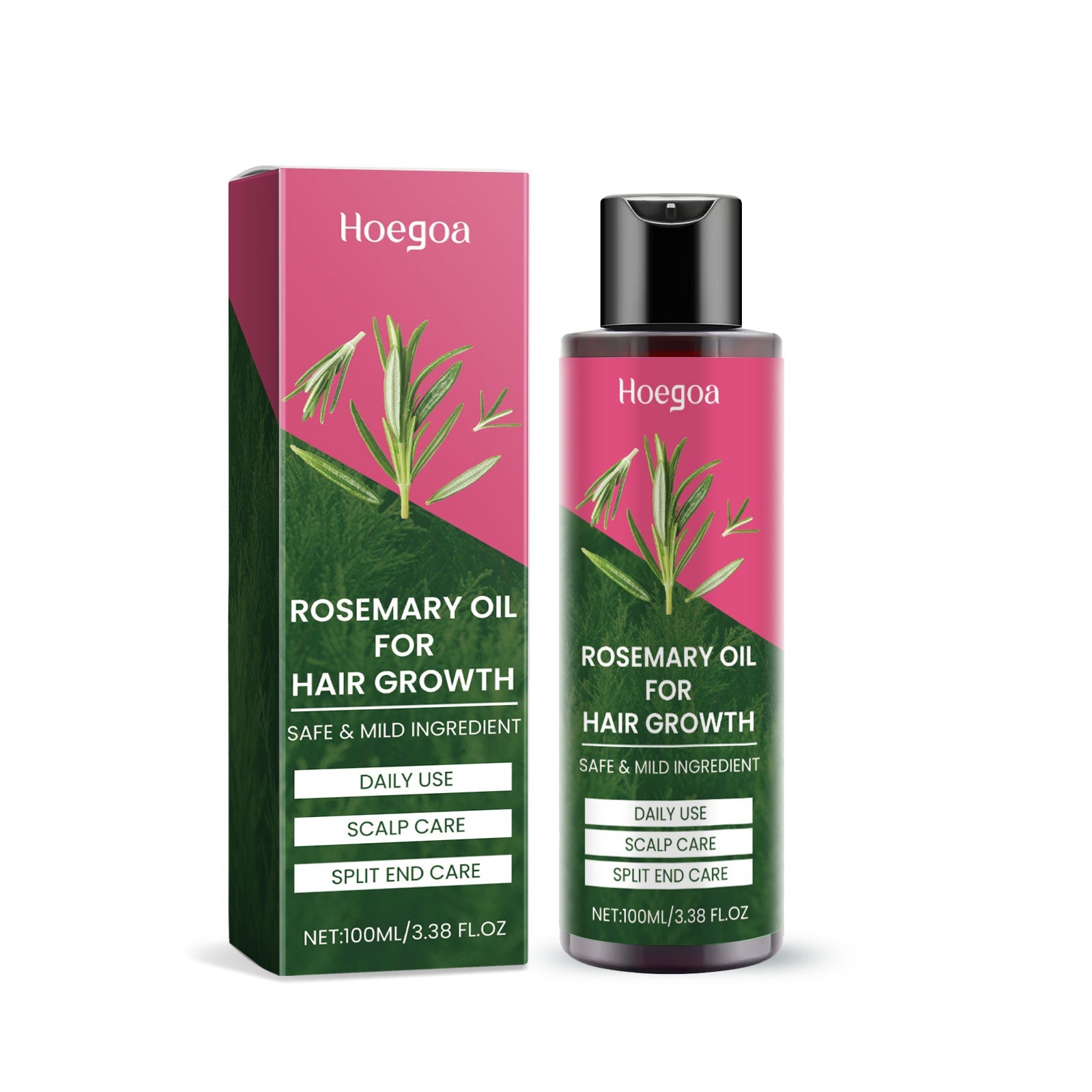 Rosemary Oil For Hair Growth, Promotes Healthy And Nourishing Strong Hair Essential Oil Hair Growth Oil