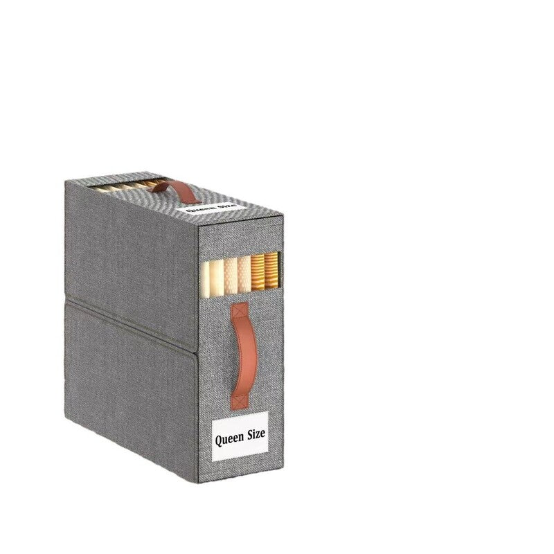 Compact Foldable Storage Cubes for Linens, Towels & Bedding Essentials