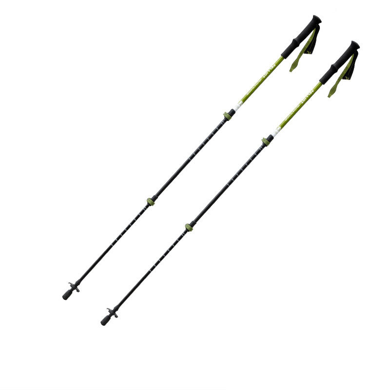 Climbing cane Outdoor telescopic cane Carbon fiber anti slip climbing and hiking folding cane