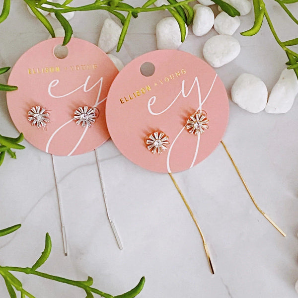 Edelweiss Backdrop Earrings - Gifts for You 'n Me
