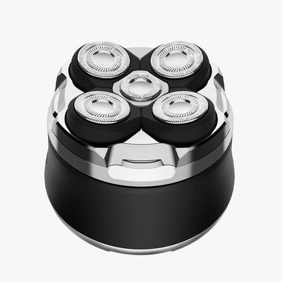 Full body wash 5-point shaver men's rechargeable shaver beard razor bald head machine