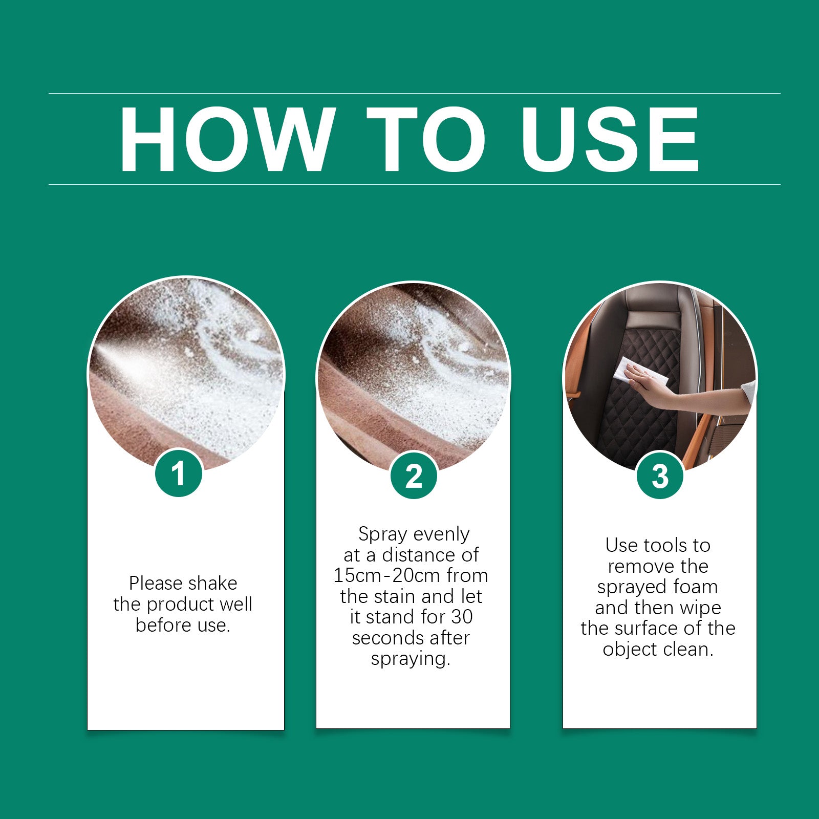 Car Interior Foam Cleaner