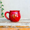 Calliope Heart Mug - Ladybug Red