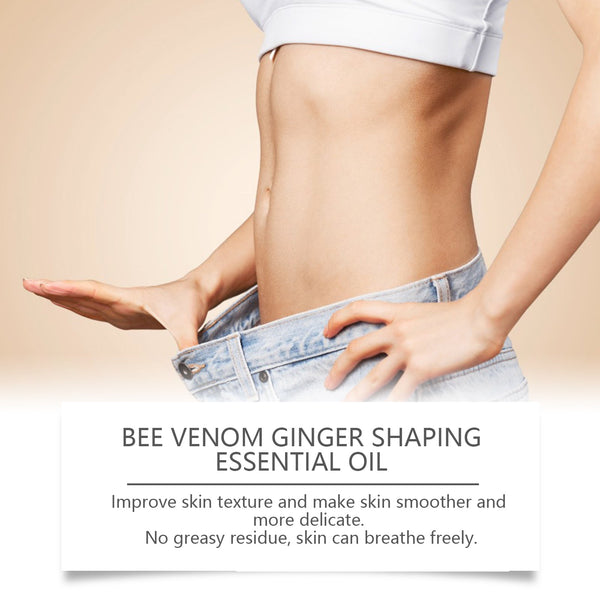 Bee Venom Body Shaping Essential Oil, Slimming Body, Firming And Moisturizing Skin, Shaping Curves And Massaging Body Oil