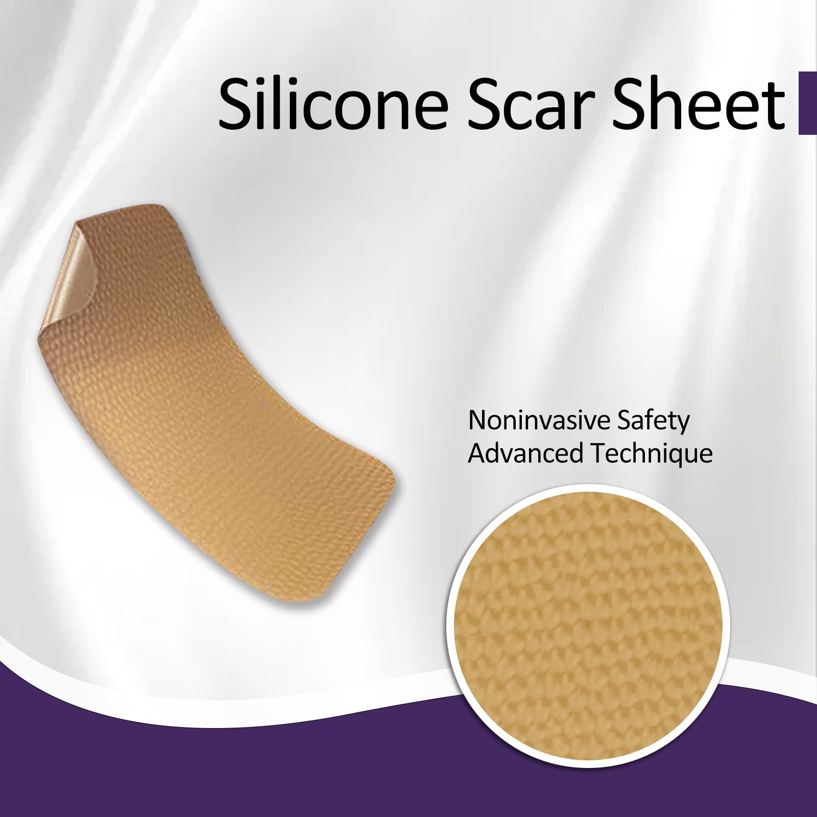 Silicone Scar Patch, Reduces Stretch Marks And Hyperplasia Of Caesarean Section Scars Silicone Patch