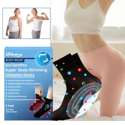 Lon Tech Pro Super Body Slimming Diabetes Socks, Breathable Soft And Comfortable Non-slip Foot Care Socks