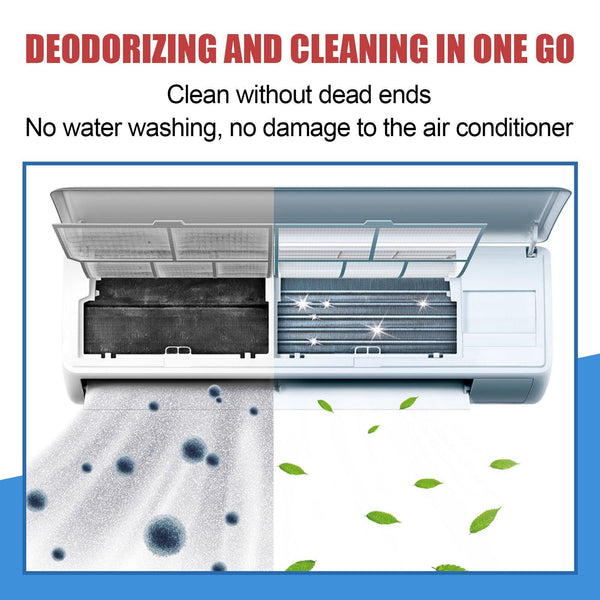 Air Conditioner Cleaner, Household Air Conditioner Hang-Up, Non-Dismantling, Odorless Descaling, Foam Air Conditioner Cleaning