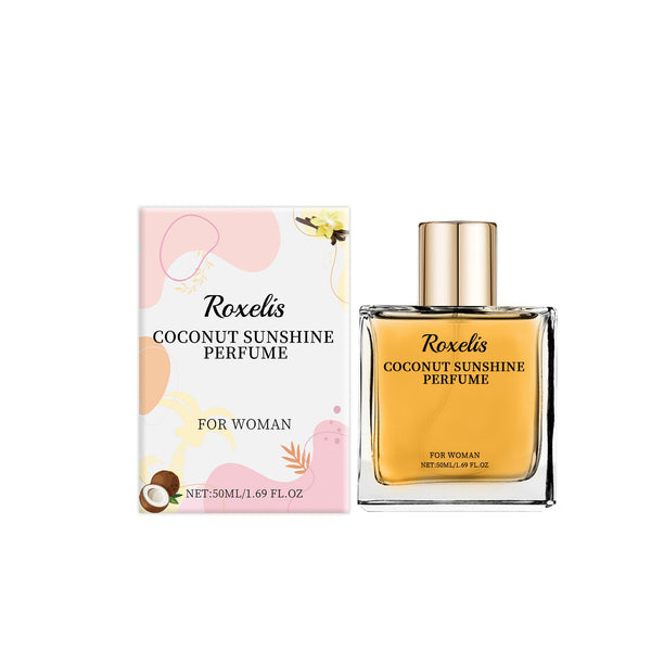 Light Vanilla Coconut Perfume, Fresh Light Fragrance Lasting Light Elegant Exudes Attractive Feminine Fragrance Convenient Perfume