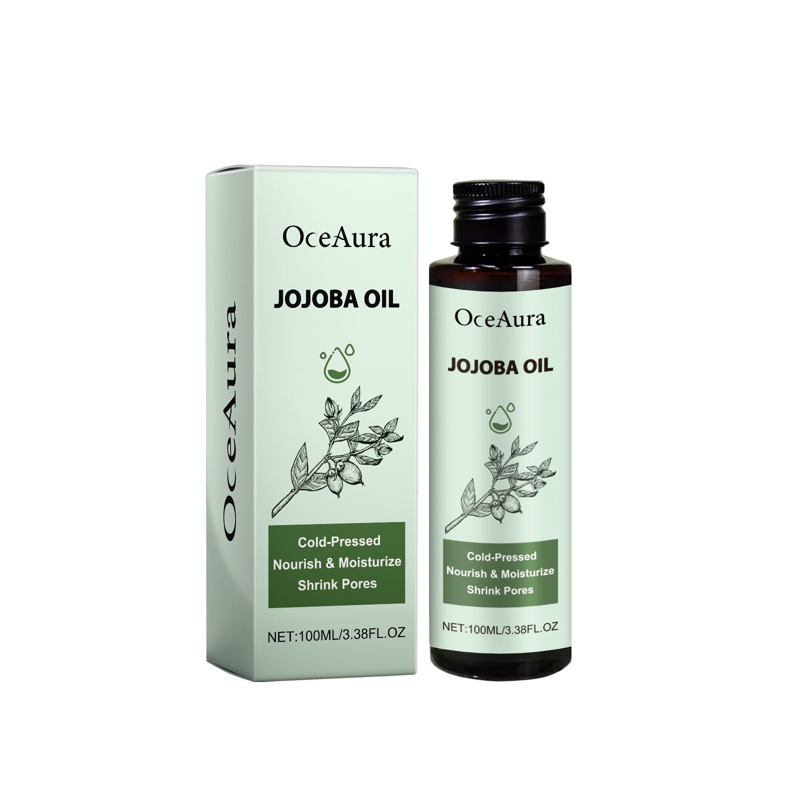 Jojoba Oil, Smoothing Frizzy Luster Strong Scalp Hair Soft Nourishing Oil