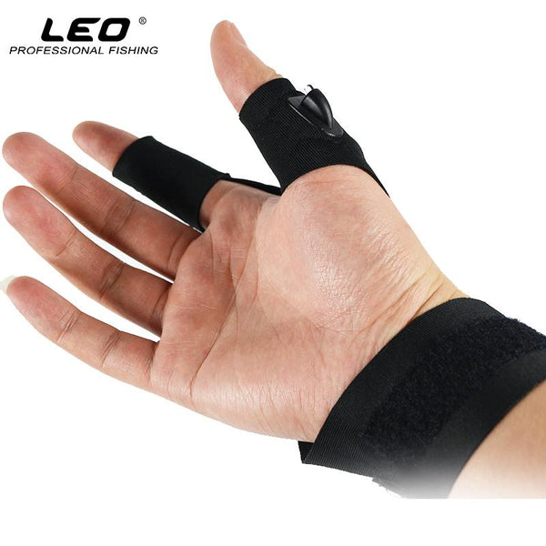 1 Piece Magic Strap Fingerless Led Glove Left Right Hand Led Light Night Fishing Glove Fishing Tools - Gifts for You 'n Me