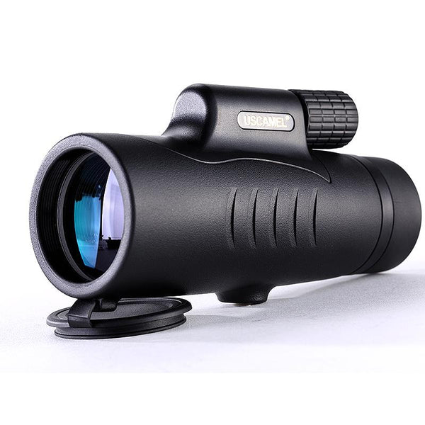 USCAMEL 8X42 Monocular Compact Hunting BAK7 Clear Vision for Bird Watching Waterproof Telescope HD (Black,Army green)