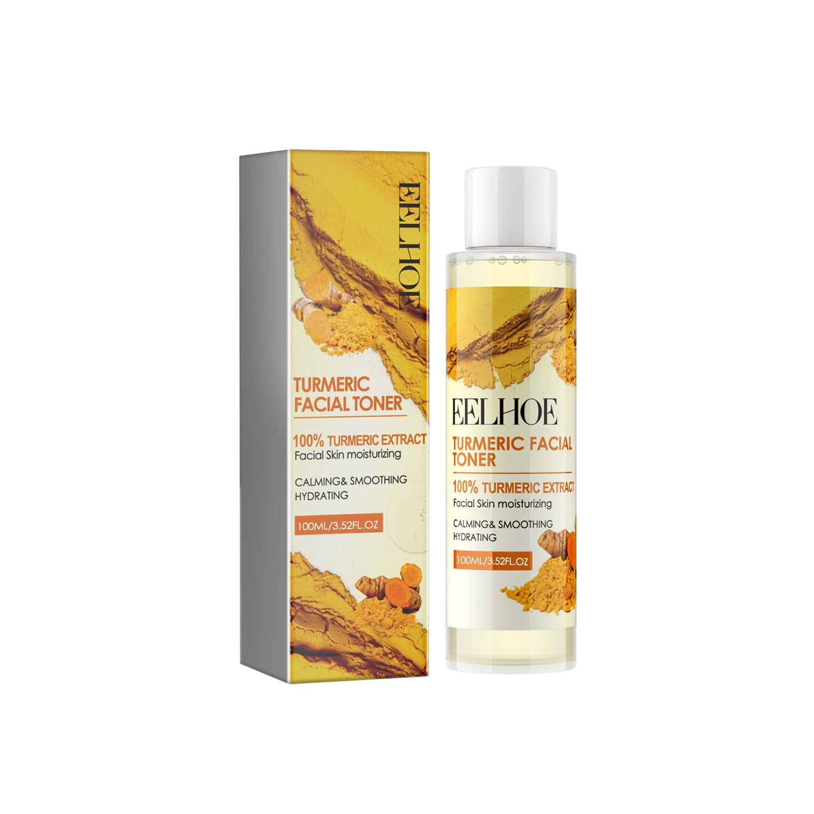 Turmeric Facial Toner, It Moisturizes Relaxed And Repair The Pores Smooth Fade Wrinkles Toner