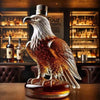 Small Eagle - shaped Whiskey Decanter. Ideal for Dad or Husband. Exquisite Glass Bottle, Perfect for Holiday Home Decor