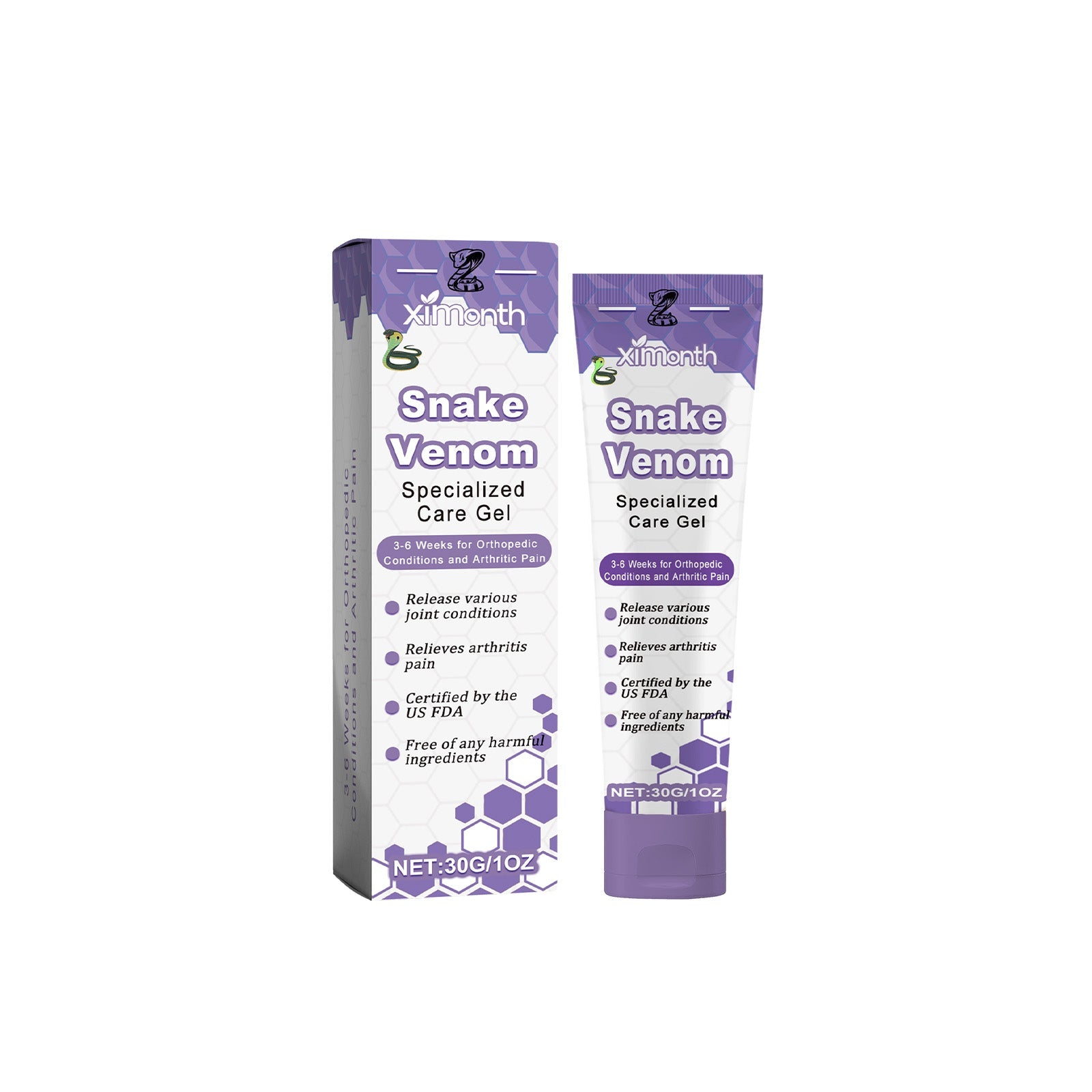 Snake Venom Joint Care Gel Relieves Pain In Joints, Muscles And Bones And Body Massage Cream