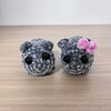 Chenille singing sad hamster keychain pendant Hamster emotional comfort doll