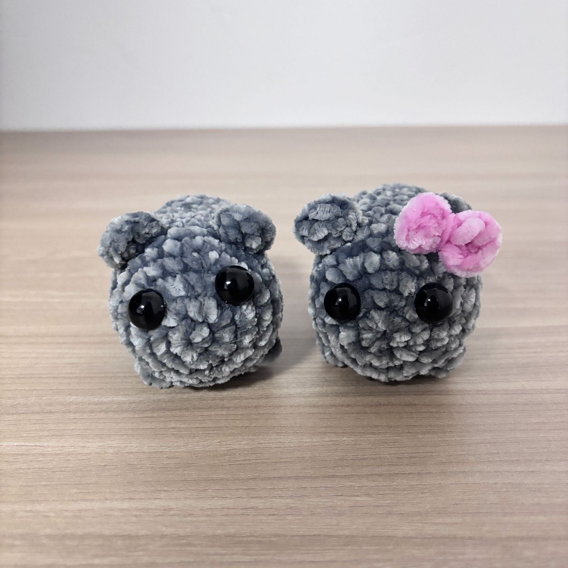 Chenille singing sad hamster keychain pendant Hamster emotional comfort doll