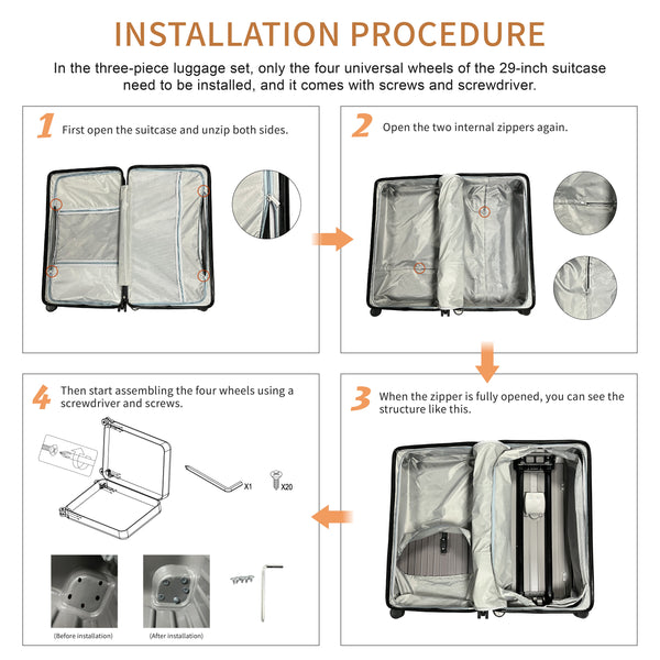 Luggage Set 4 pcs (20