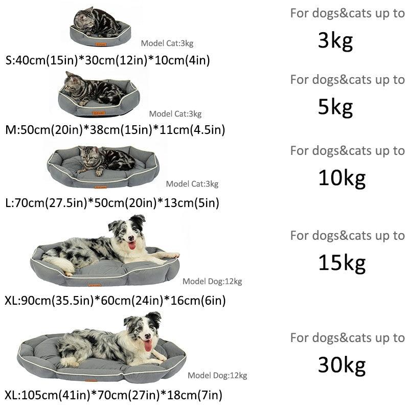 Dog Bed for Medium and Large Dogs | Pet Bed for Shiba Inu Pads