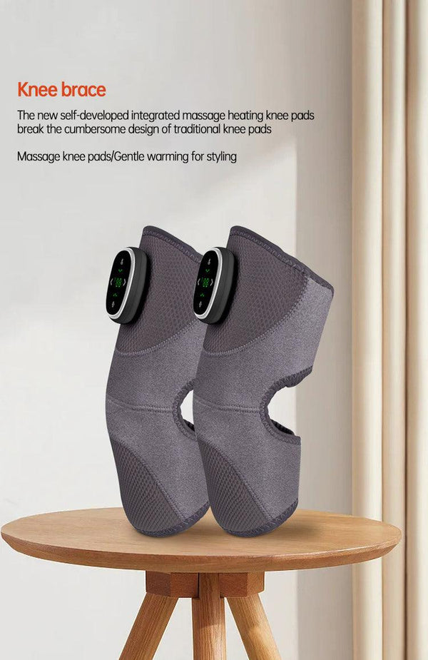 Heated Knee Brace Wrap Pad Dual-use Thermostat Usb Heating Knee Pads For Knee Sprains Strains Arthritis with massage