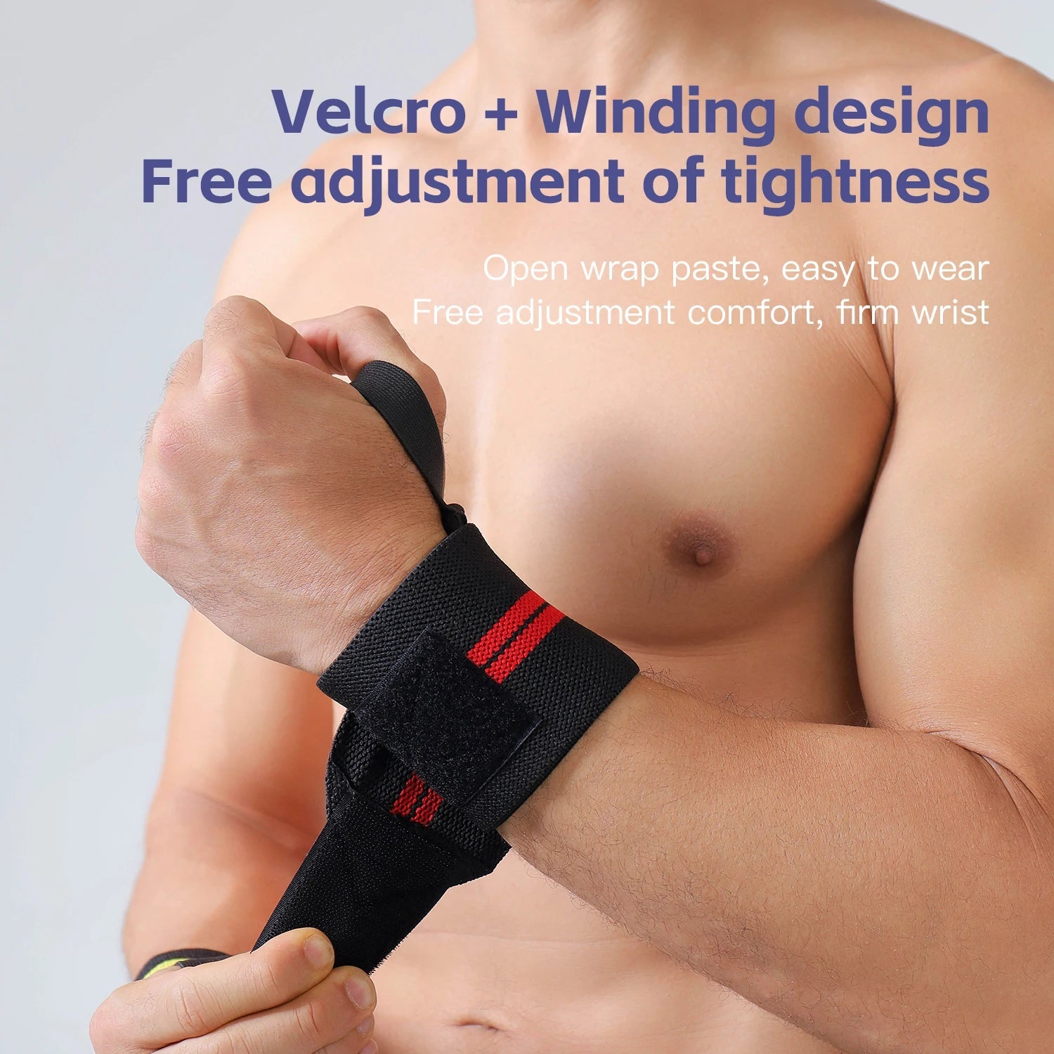 Fitness Strap Wrist Protector Sports Wrist Protector Joint Cover Elastic Bandage Power Band