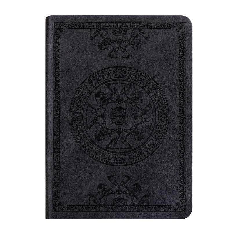 Mini notebook portable small notepad exquisite printing book students learn to write and office leather notebook A6 notebook