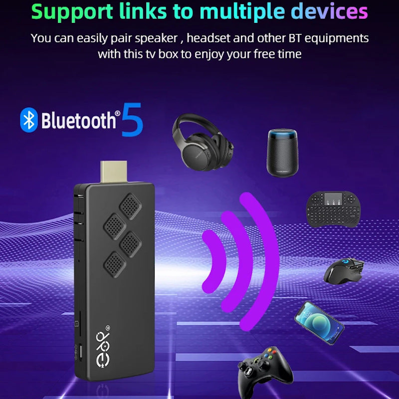G96 Box 4K HD Dual band Bluetooth Voice WiFi TV Network Set Top Box Q2tvbox