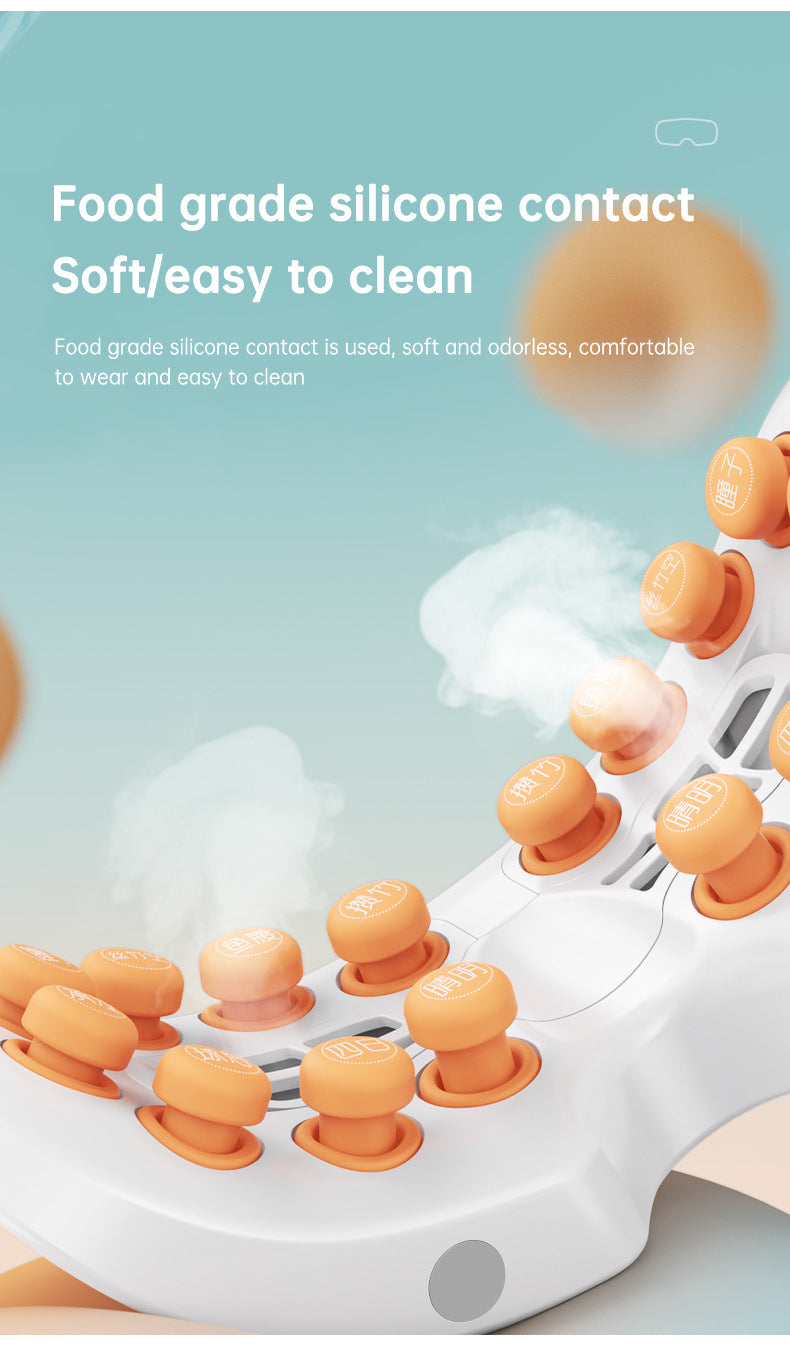 New Arrival Dry Eye Massage And Heating Steam Eye Massage Equipment Vibration Electric Eye Steam Massager