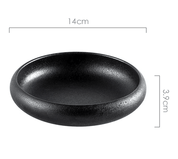 Creative retro ceramic plates plates dishes sushi plates tableware snack plates