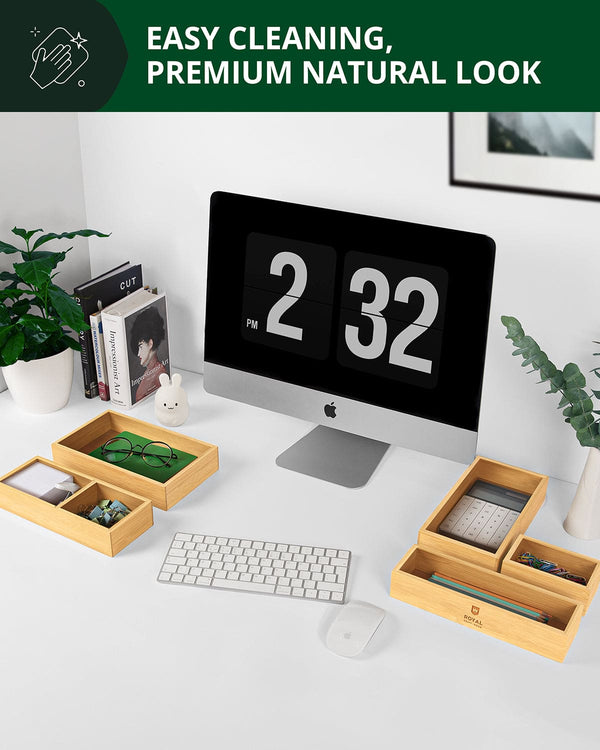 Storage Box Set of 5, Natural