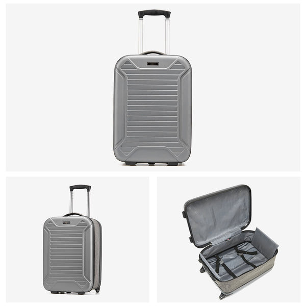 Sahara 20-Inch Collapsible Carry-On Luggage - Foldable Hardshell Suitcase