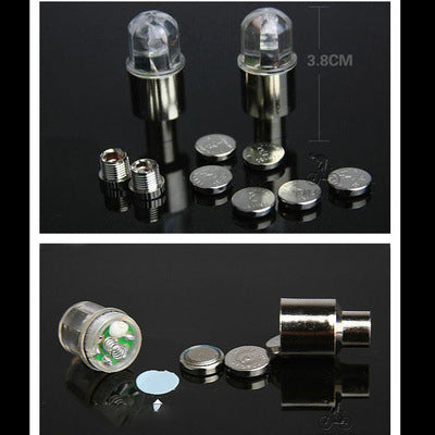 1PCS Bicycle Light Wheel Spoke Light LED Tire Valve Stem Caps Lights Waterproof Neon Light Car Cycling Bike Tyre Spoke Flash Lights Waterproof Valve Stems Caps Accessories For Men Women