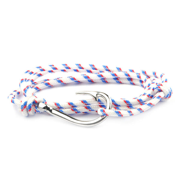 Fashion Hot Multilayer Rope Bracelet hope Anchor Sailor Anchor Bracelets  For Men and  Women Best Gift Hook Bracelet
