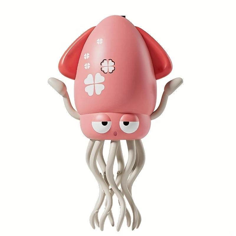 Electric Dancing Octopus Toy – Obstacle Avoidance, LED Lights, Music & Swing for Kids and Gifts