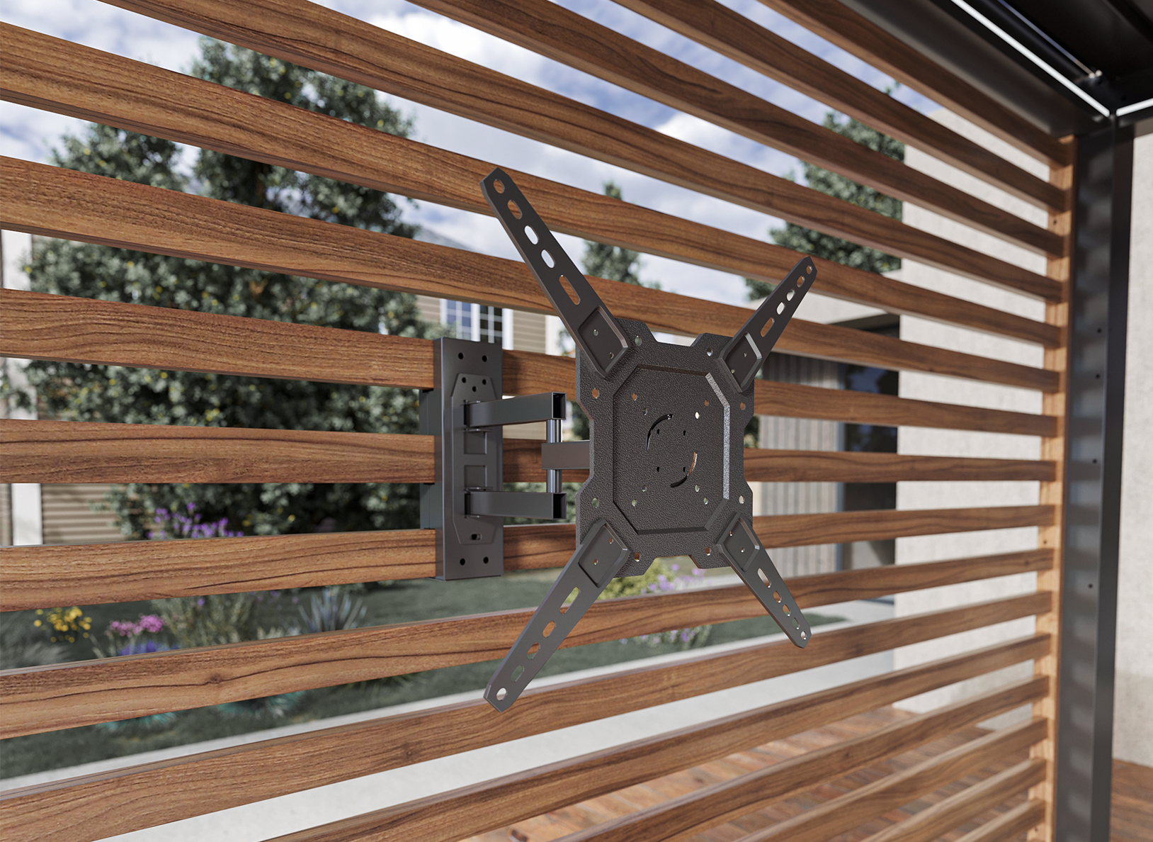 TV Mount for Slat Wall
