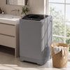9.93 lbs Full Automatic Washing Machine with 8 Preset Programs-Gray