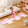 9 Pieces Interlocking Foam Puzzle Floor Mat with 3 Marker Discs-PI