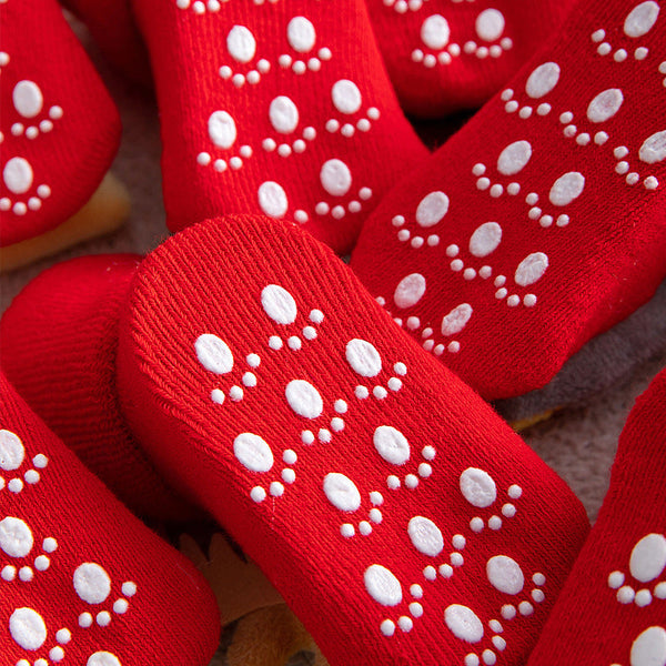 Baby Socks Christmas Anti Slip Short Socks for Baby Newborn Winter Warm Infant Cartoon Girls Boys