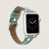 Apple Watch Light Mint Green Leather Strap - Detroit