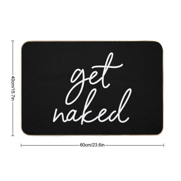 Get Naked - Bathroom Decor Bath Mat