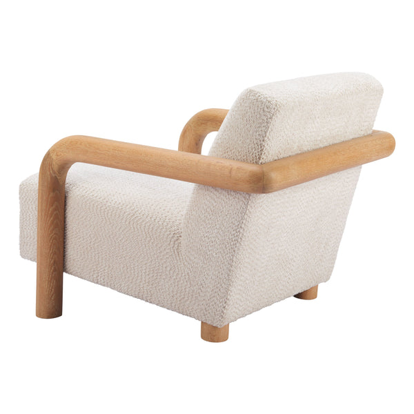 Subliem Accent Chair Cotton White