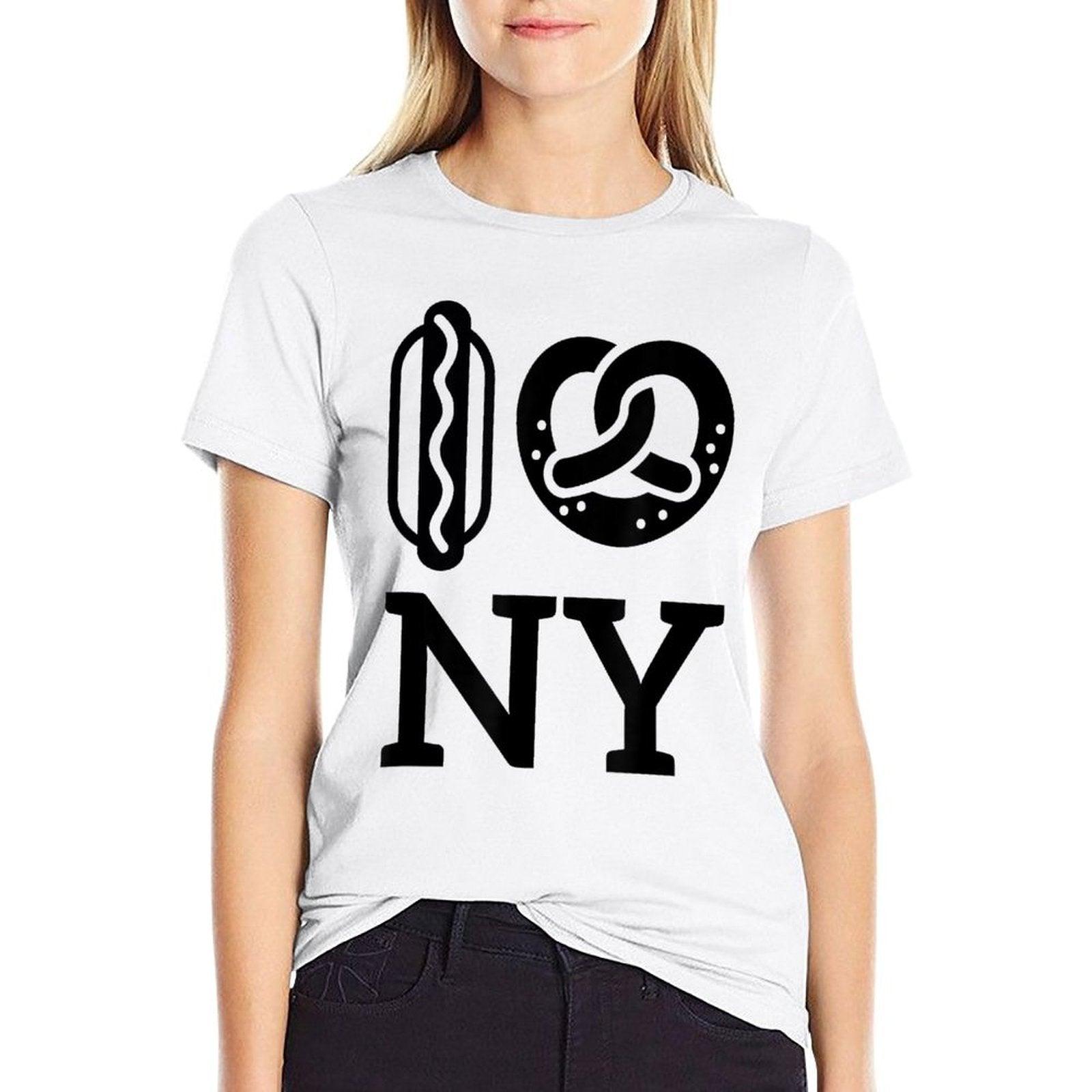 Hot Dog Soft Pretzel New York City NYC  Classic T-Shirt